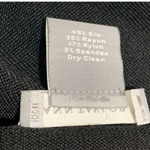 Ann Taylor Silk-Blend Black Top – Size S - Picture 6 of 6